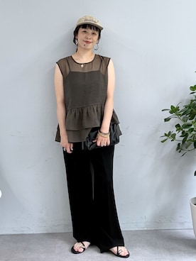 mmmiさん(レディース・154cm)の夏コーディネート