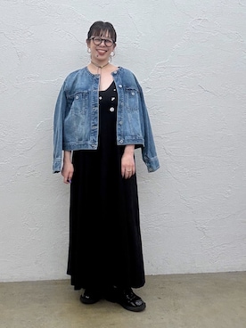 「Omekashi（オメカシ）のアイテム」を使った、mmmiさん（レディース・154cm）の春コーディネート