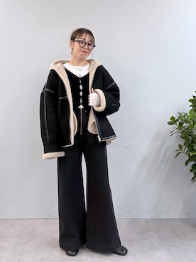 mmmiさん（レディース・154cm）の冬コーディネート