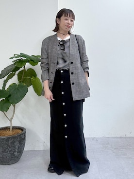 mmmiさん（レディース・154cm）の冬コーディネート