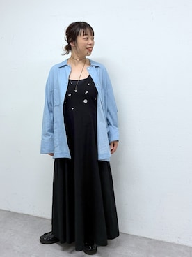 「Omekashi（オメカシ）のアイテム」を使った、mmmiさん（レディース・154cm）の春コーディネート