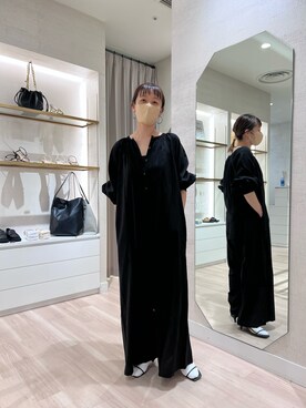 「Omekashi（オメカシ）のアイテム（オールインワン・サロペット）」を使った、mmmiさん（レディース・154cm）の春コーディネート