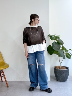 mmmiさん（レディース・154cm）の冬コーディネート