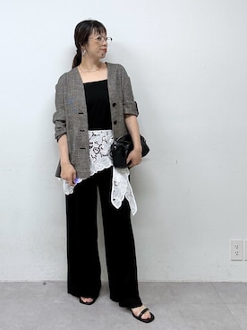 mmmiさん（レディース・154cm）の夏コーディネート