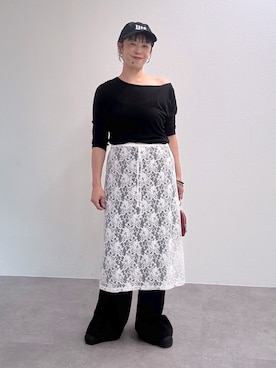「アイテム（その他小物）」を使った、mmmiさん（レディース・154cm）の秋コーディネート