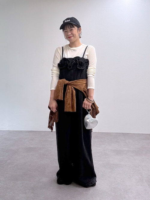 デニムキャミサロペット（サロペット/オーバーオール