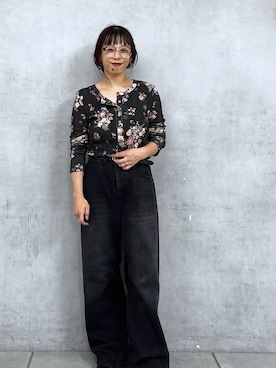 「Omekashi（オメカシ）のアイテム」を使った、mmmiさん（レディース・154cm）の秋コーディネート