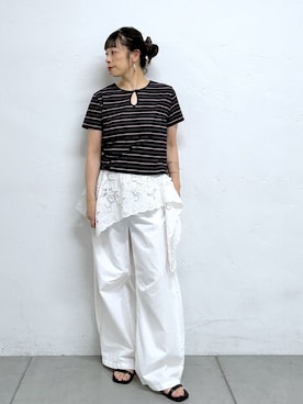 mmmiさん（レディース・154cm）の夏コーディネート