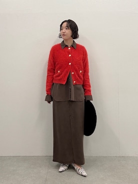「GALENA（LOUNGEDRESS）（ガレナ）のアイテム」を使った、loungedress_hayashiさん（レディース・164cm）の秋コーディネート