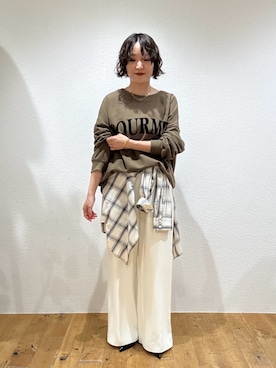 「LOUNGEDRESS（ラウンジドレス）のアイテム」を使った、loungedress_hayashiさん（レディース・164cm）の夏コーディネート
