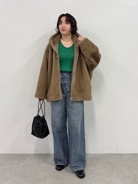 「GALENA（LOUNGEDRESS）（ガレナ）のアイテム」を使った、loungedress_hayashiさん（レディース・164cm）の秋コーディネート