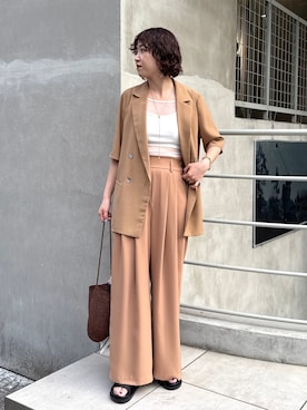 loungedress_hayashiさん(レディース・164cm)の夏コーディネート
