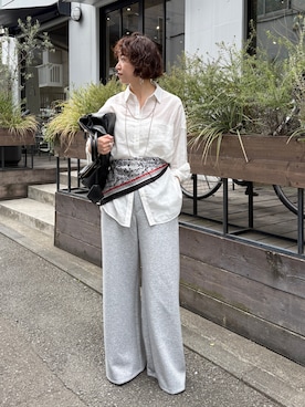 loungedress_hayashiさん(レディース・164cm)の春コーディネート