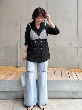 loungedress_hayashiさん（レディース・164cm）の夏コーディネート
