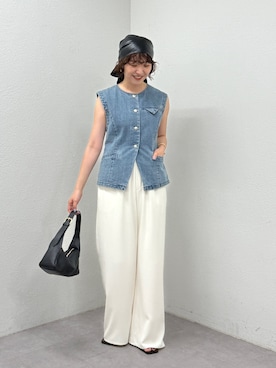 「GALENA（LOUNGEDRESS）（ガレナ）のアイテム」を使った、loungedress_hayashiさん（レディース・164cm）の夏コーディネート