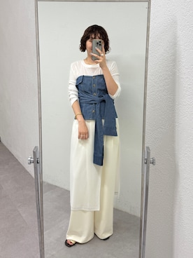 loungedress_hayashiさん（レディース・164cm）の夏コーディネート