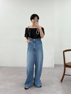 「LOUNGEDRESS（ラウンジドレス）のアイテム」を使った、loungedress_hayashiさん（骨格ウェーブ・レディース・163cm）の夏コーディネート