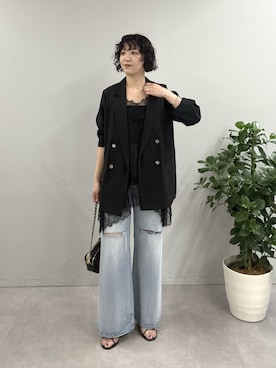 「LOUNGEDRESS（ラウンジドレス）のアイテム」を使った、loungedress_hayashiさん（レディース・164cm）の春コーディネート