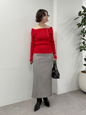 「GALENA（LOUNGEDRESS）（ガレナ）のアイテム」を使った、loungedress_hayashiさん（レディース・164cm）の秋コーディネート