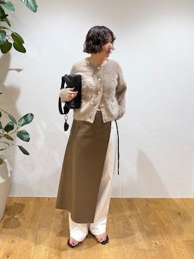 「アイテム（シューズ、ゴールド系）」を使った、loungedress_hayashiさん（レディース・164cm）の夏コーディネート