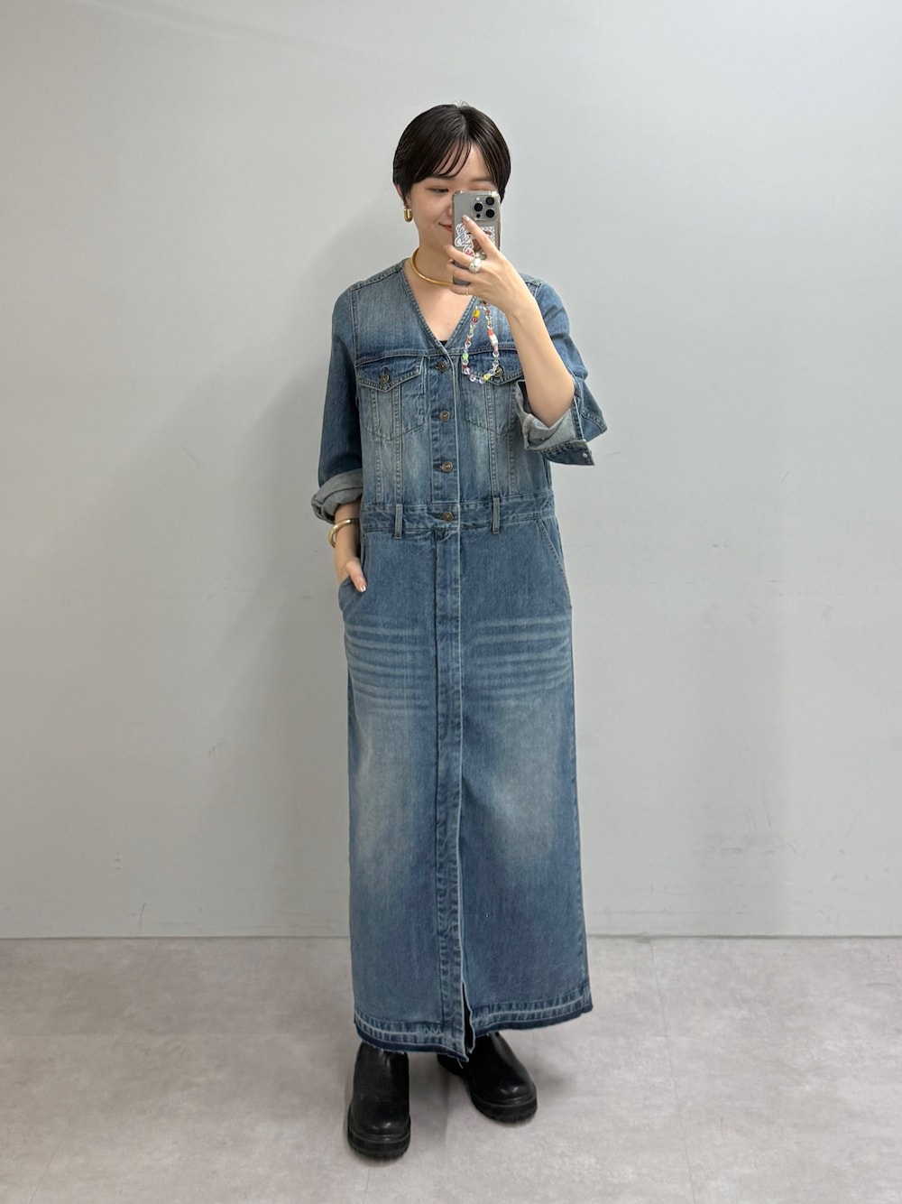 ラウンジドレス　デニムブルゾン Loungedressのスタッフコーディネート一覧 - WEAR
