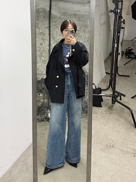 「アイテム（その他アウター）」を使った、loungedress_hayashiさん（レディース・163cm）の夏コーディネート