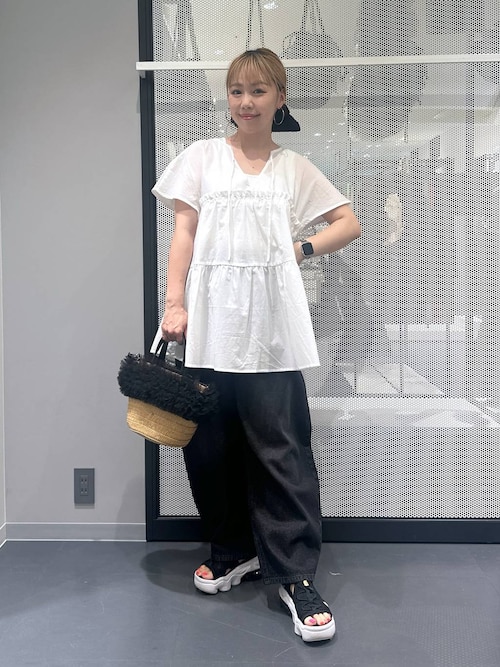 スクエアビッグツイルシュシュ / 427163（シュシュ）｜LAKOLE（ラコレ