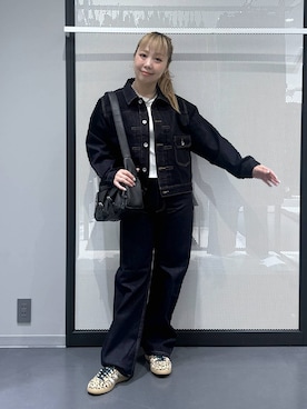 「LAKOLE（ラコレ）のアイテム」を使った、riya.さん（レディース・158cm）の秋コーディネート
