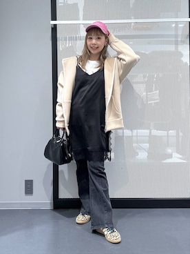 riya.さん（レディース・158cm）の冬コーディネート