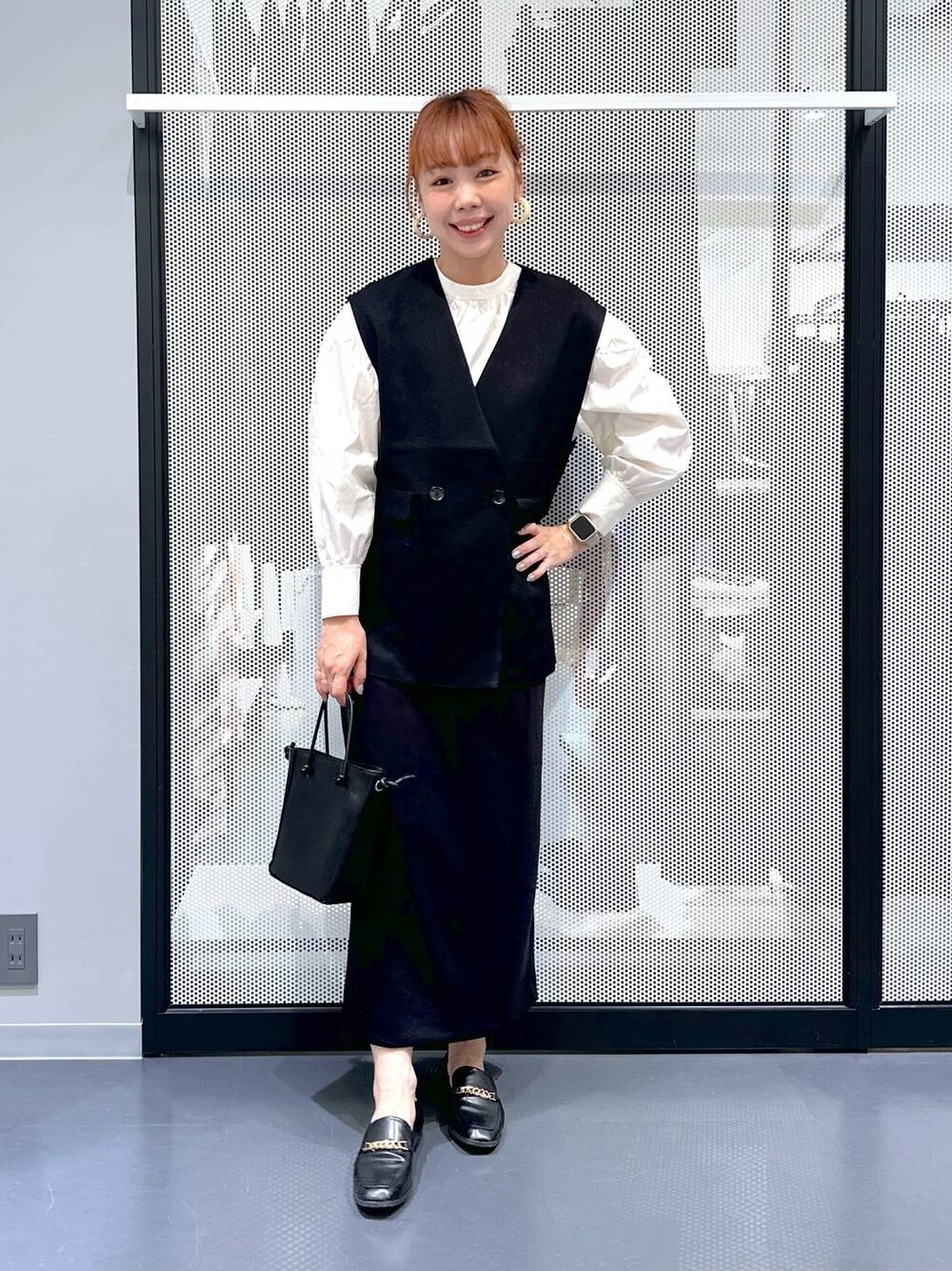 cocotheoryluxe 23AW live2 ダブルブレスト ジレ ドレイピーオックス