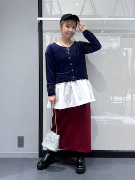 riya.さん（レディース・158cm）の秋コーディネート