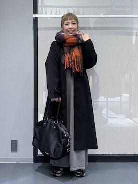 riya.さん（レディース・158cm）の冬コーディネート