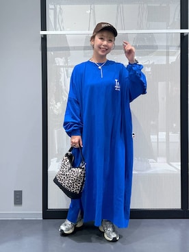「アイテム（デジタル腕時計）」を使った、riya.さん（レディース・158cm）の夏コーディネート