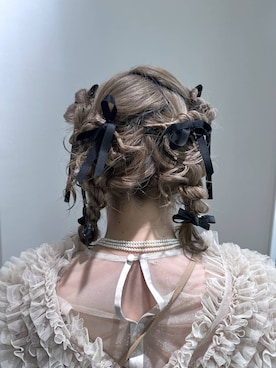 「アイテム（バレッタ/ヘアクリップ）」を使った、riya.さん（レディース・158cm・30代）の秋コーディネート