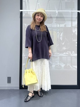 riya.さん（レディース・158cm）の春コーディネート