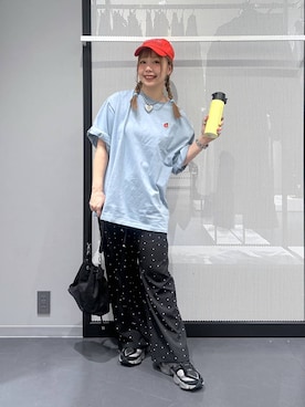 「アイテム（食器/キッチン）」を使った、riya.さん（レディース・158cm）の春コーディネート