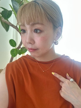 「アイテム（腕時計）」を使った、riya.さん（レディース・158cm・30代）の夏コーディネート
