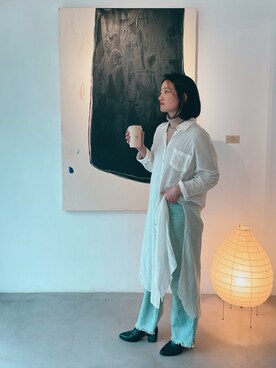 「MEIER.Q（マイヤーキュー）のアイテム（ワンピース/ドレス）」を使った、VIVIAさん（レディース・160cm）の春コーディネート