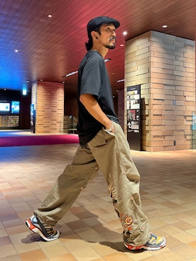 「ARC'TERYX（アークテリクス）のアイテム（トップス）」を使った、jboyさん（メンズ・167cm）の夏コーディネート