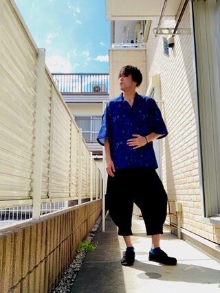 glamb（グラム）の「Easy cropped hem tack pants / イージー