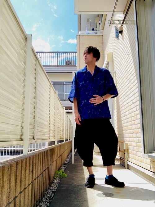 glamb（グラム）の「Easy cropped hem tack pants / イージー