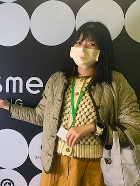 「studio CLIP（スタディオクリップ）のアイテム（ブルゾン）」を使った、Joy Lさん（レディース・164cm）の冬コーディネート