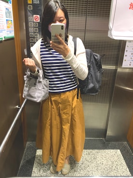 「sanuk（サヌーク）のアイテム」を使った、Joy Lさん（レディース・164cm）の夏コーディネート