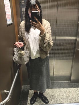 「Aesop（イソップ）のアイテム」を使った、Joy Lさん（レディース・164cm）の春コーディネート