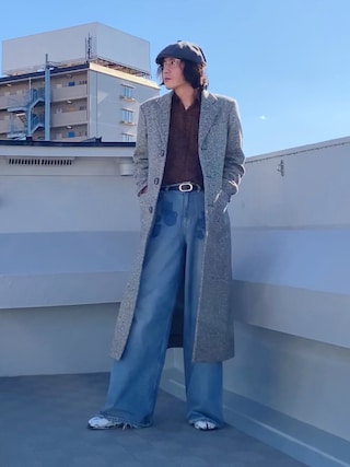 Vivienne Westwood MANのチェスターコートを使ったメンズ人気