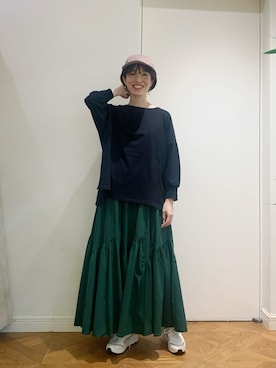 「KATHARINE ROSS（キャサリンロス）のアイテム（シューズ）」を使った、norikoさん（レディース・152cm）の夏コーディネート
