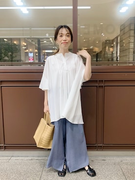 「KATHARINE ROSS（キャサリンロス）のアイテム（シューズ）」を使った、norikoさん（レディース・152cm）の春コーディネート