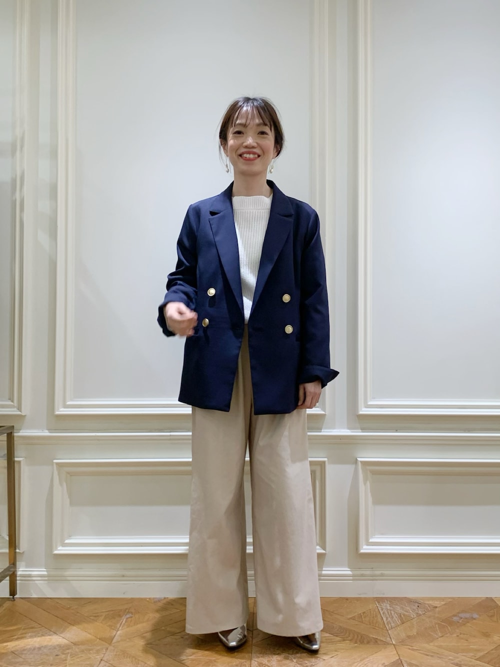 noriko｜KATHARINE ROSSのテーラードジャケットを使ったコーディネート 