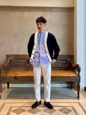 BEAMS LIGHTS Mensさん(メンズ・177cm)の冬コーディネート