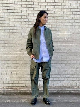 「BEAMS LIGHTS（ビームスライツ）のアイテム（ブルゾン）」を使った、BEAMS LIGHTS Mensさん（メンズ・170cm）の冬コーディネート
